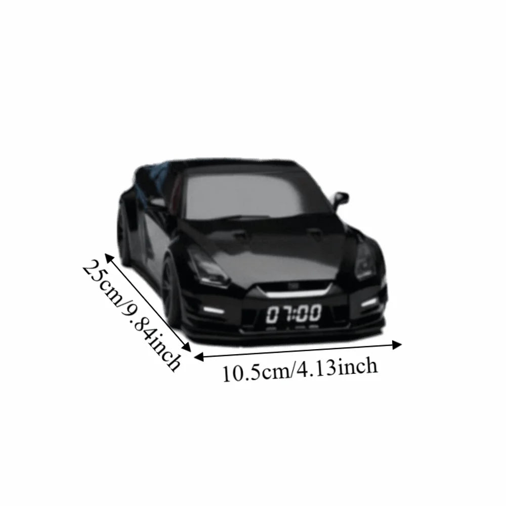 Creative Design Hypercar Alarm Clock Only Alarm Clock Function Stylish Design Sports Car Clock Unique Design Time Display