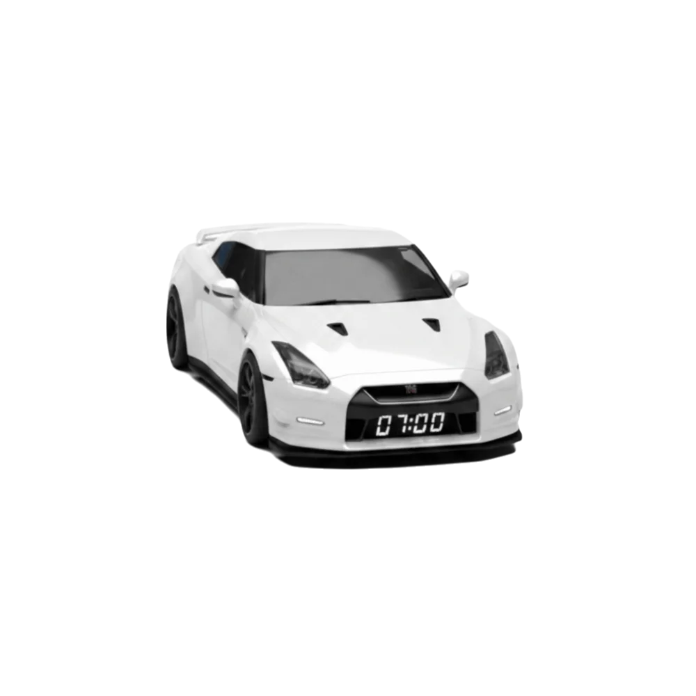Creative Design Hypercar Alarm Clock Only Alarm Clock Function Stylish Design Sports Car Clock Unique Design Time Display