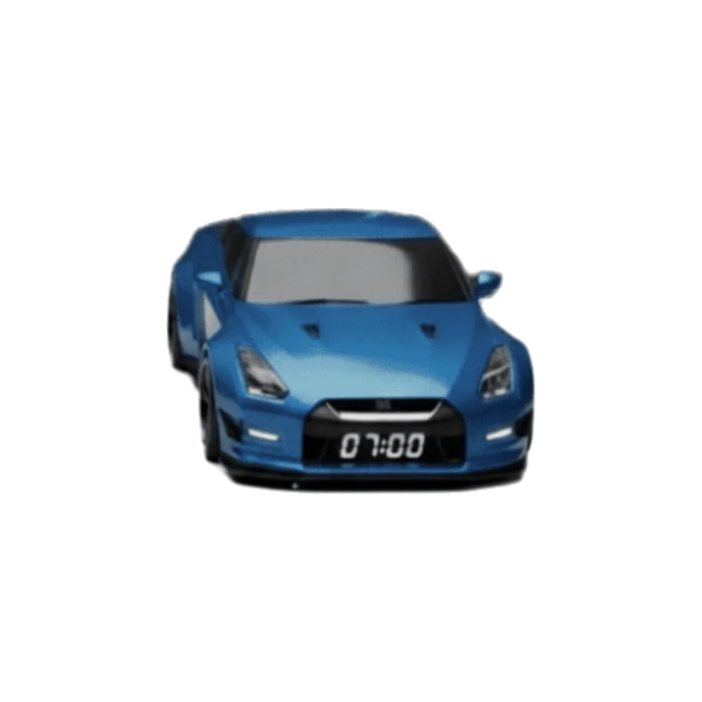 Creative Design Hypercar Alarm Clock Only Alarm Clock Function Stylish Design Sports Car Clock Unique Design Time Display