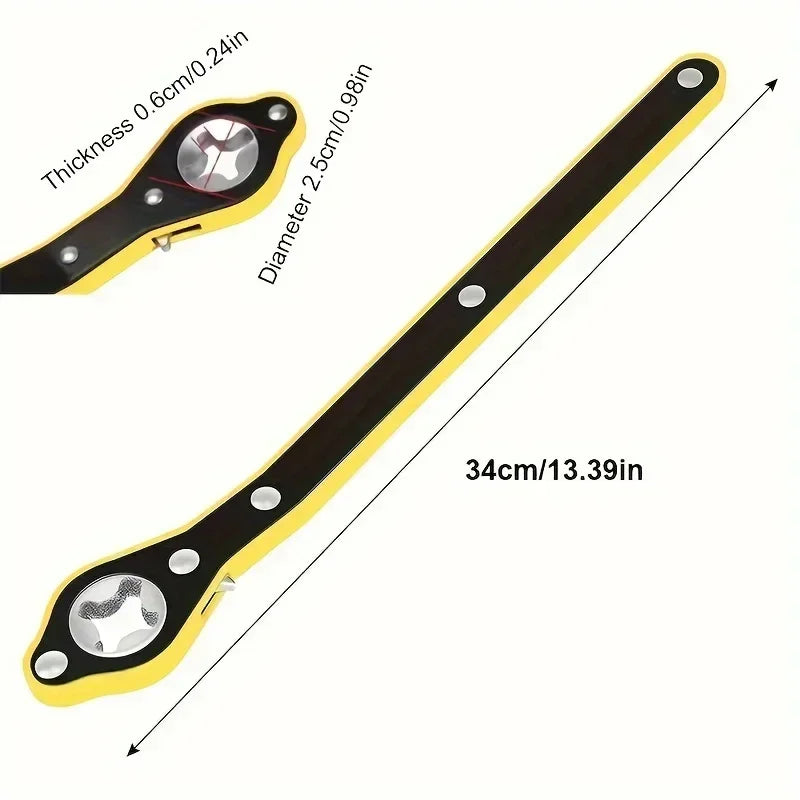 Auto Labor Saving Jack Ratchet Wrench Tire Jack Removal Wrench Cross Car Labor Saving Wrench Rocker Arm