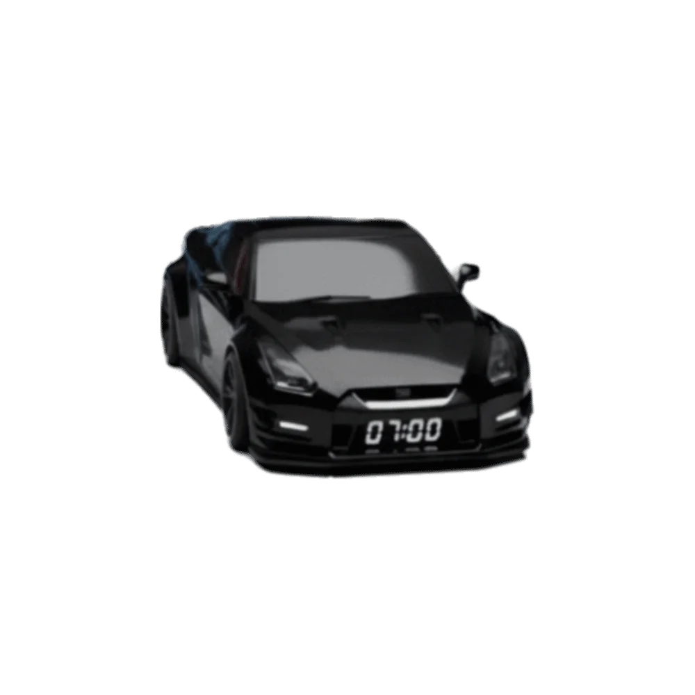Creative Design Hypercar Alarm Clock Only Alarm Clock Function Stylish Design Sports Car Clock Unique Design Time Display